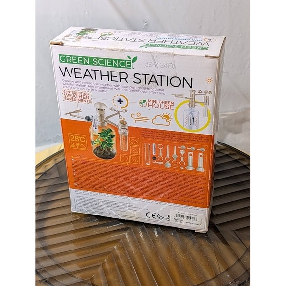 Toysmith Green Science Weather Station Kit Educational 4M Kids New Sealed - Picture 4 of 7